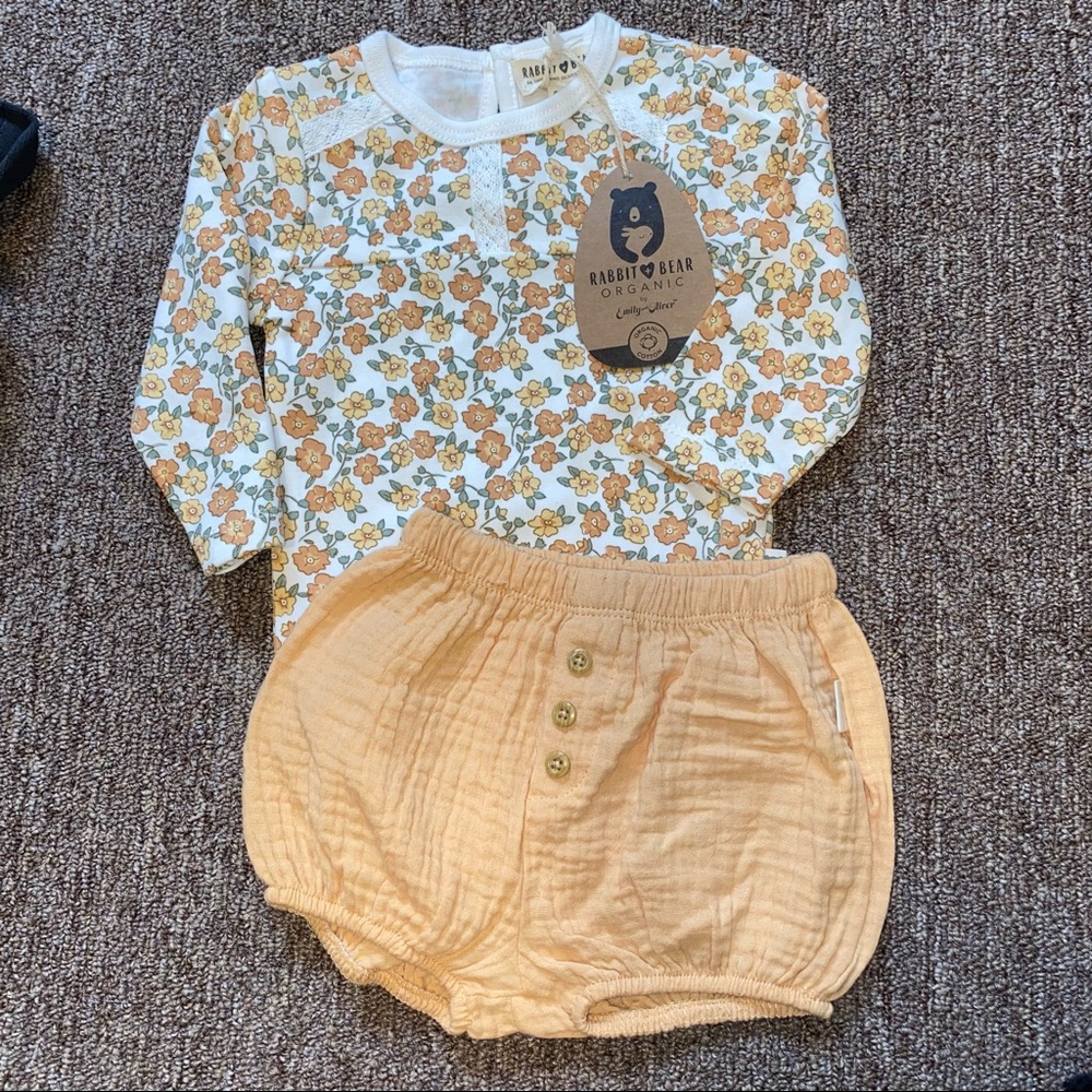 Rabbit Bear Organic Set